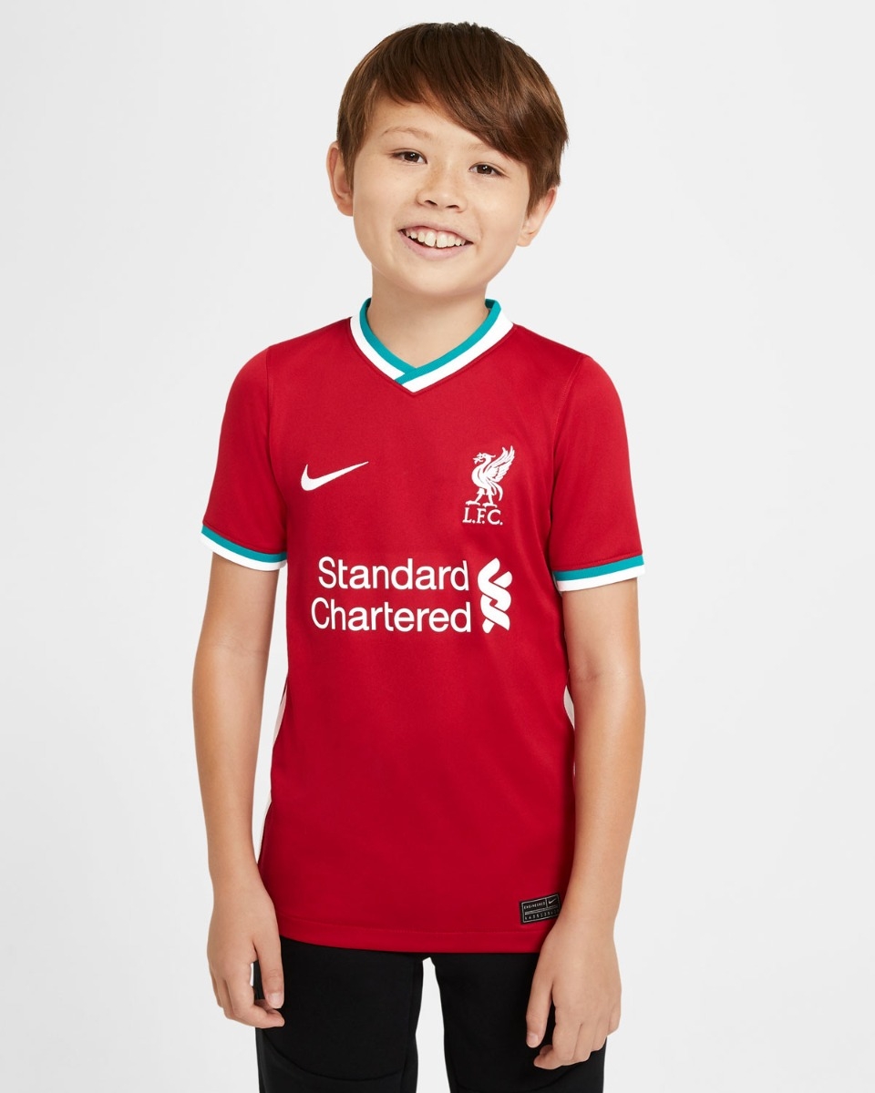 LFC Nike Junior Home Stadium Jersey 20 21