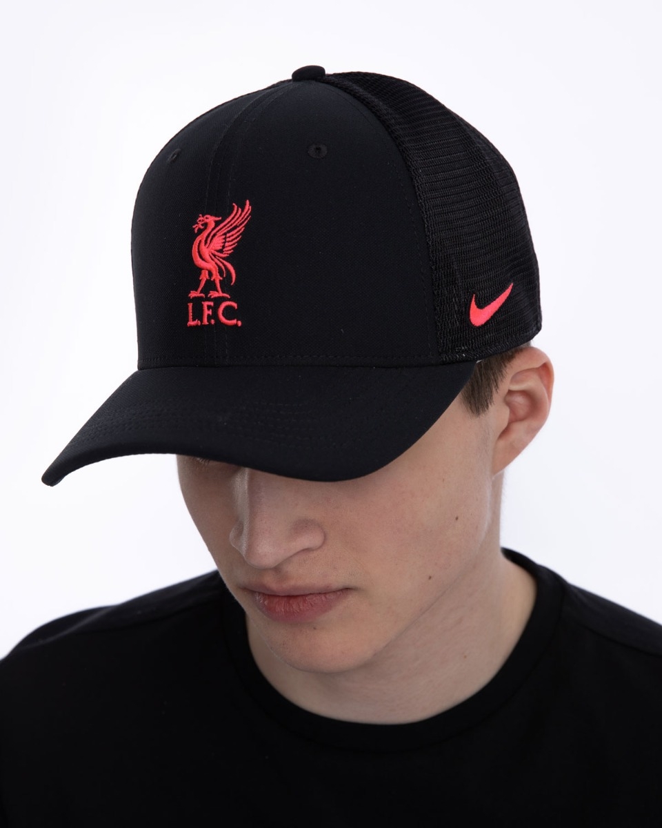 LFC Nike Aerobill 99 Trucker Cap fur Erwachsene Schwarz