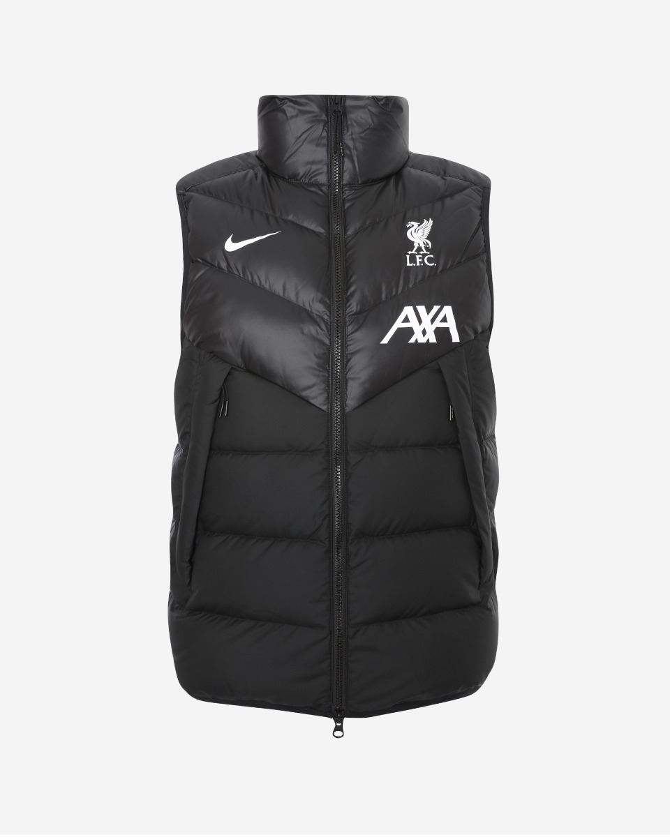 LFC Nike Mens Black Down Fill Vest