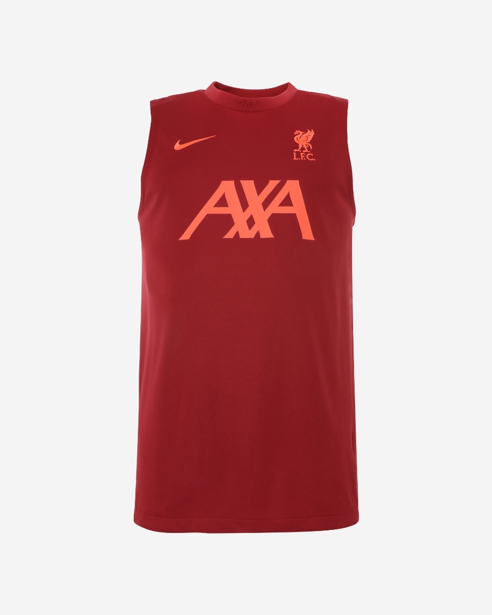 LFC Nike Mens Red Strike Sleeveless Top