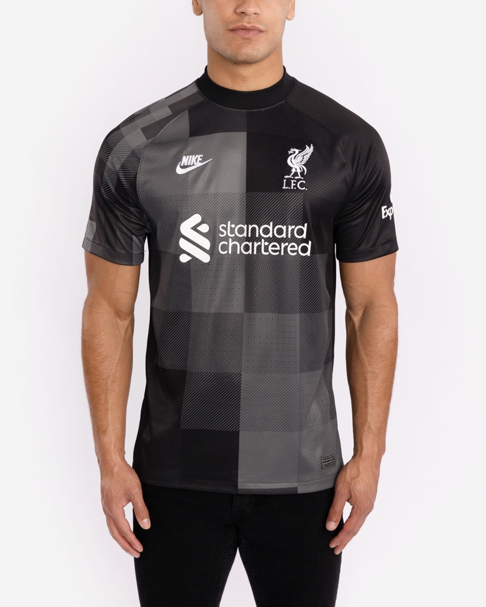 Liverpool goalkeeper kit mens hot sale