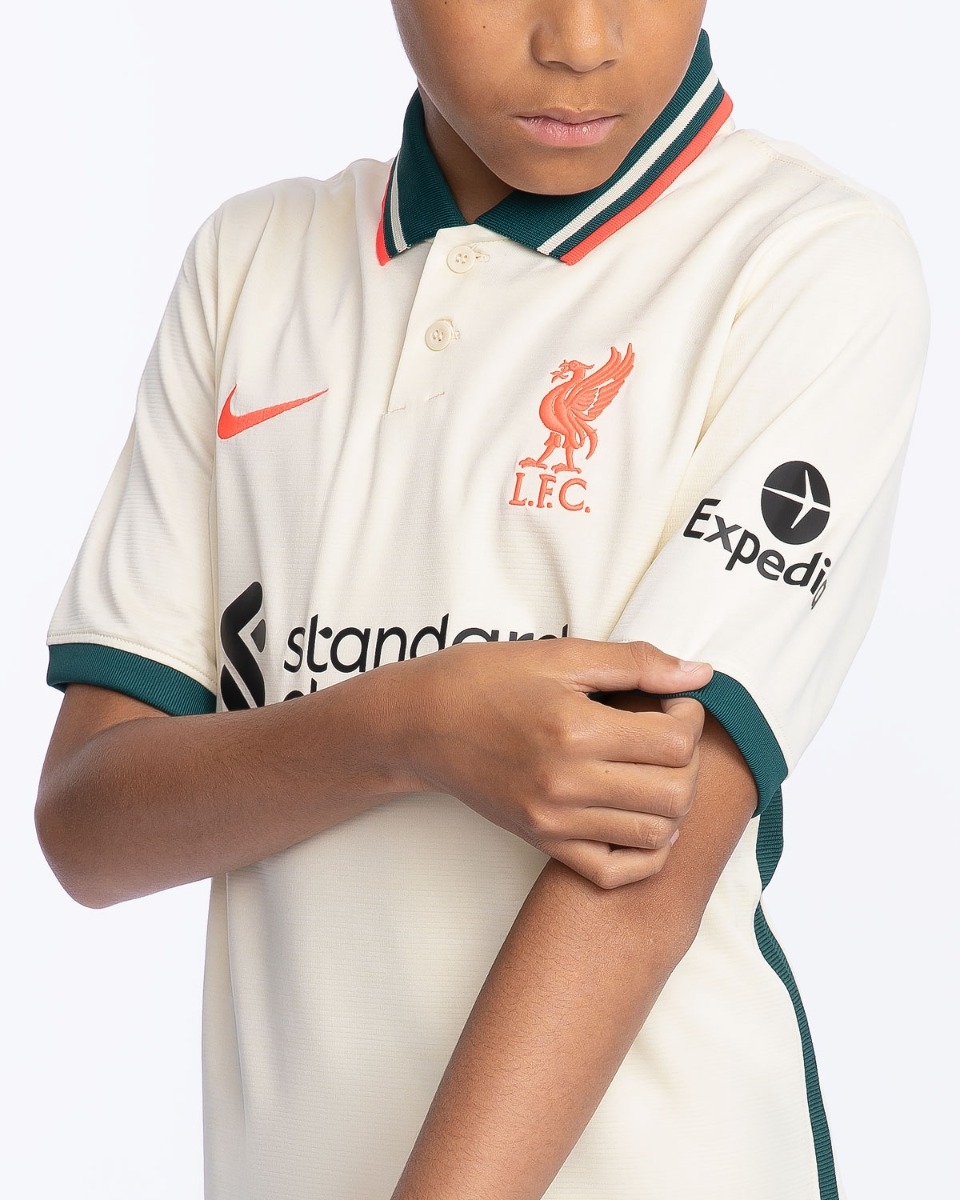 LFC Nike Junior Away Stadium Jersey 21 22