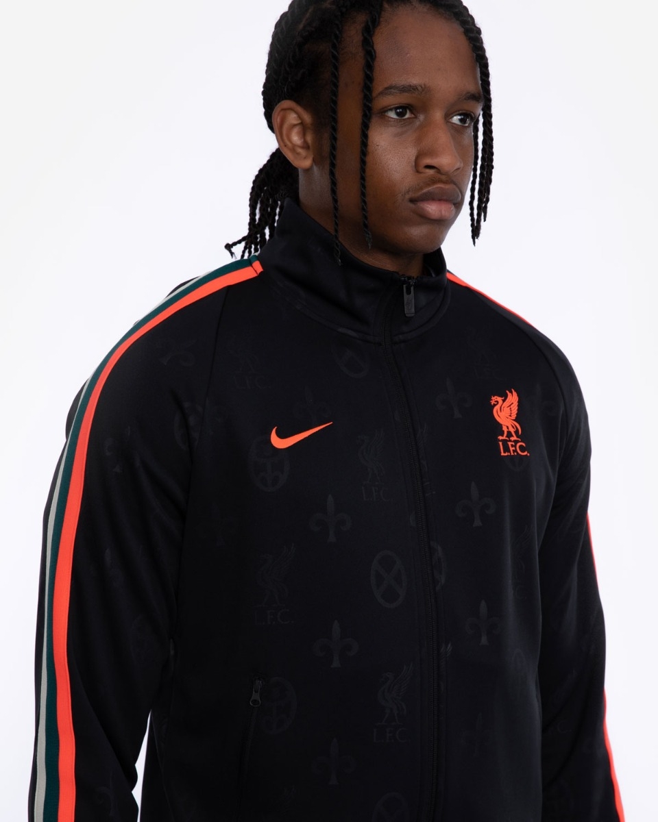 LFC Nike Mens Black Tribute Track Jacket