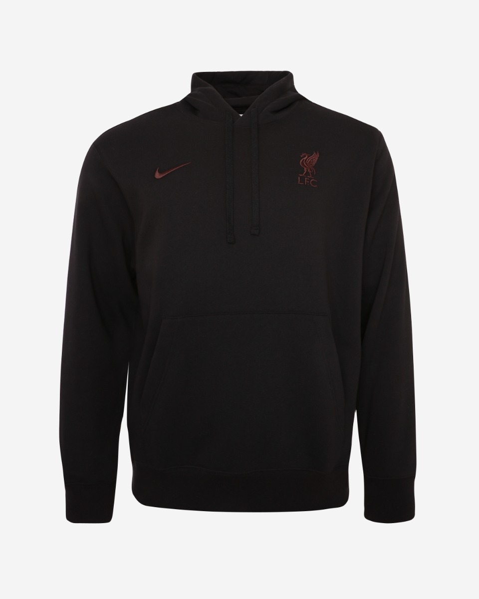 Nike fc hoodie black and red store