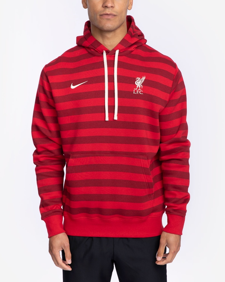 LFC Nike Mens Red Club Pullover Hoodie