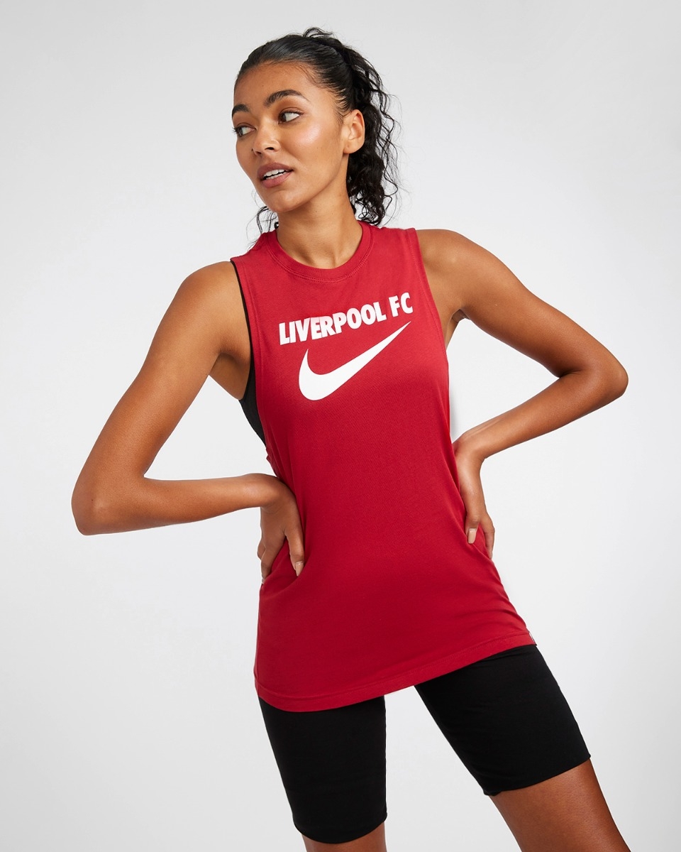 LFC Nike Womens Swoosh Muscle Tank Top 22 23