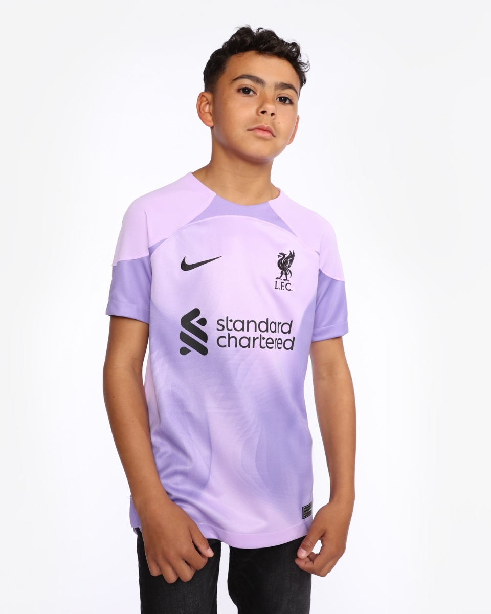 Junior liverpool goalkeeper shirt on sale