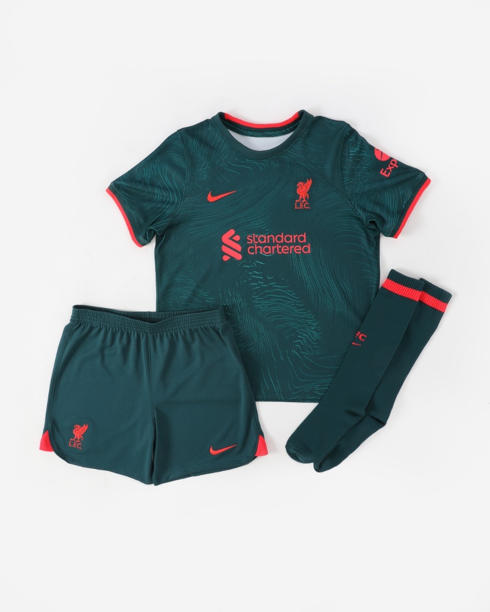 LFC Nike Little Kids Third Kit 22 23