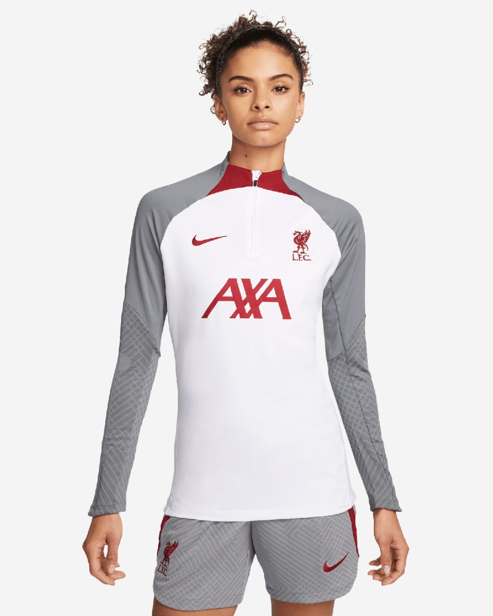 Nike drill top white sale