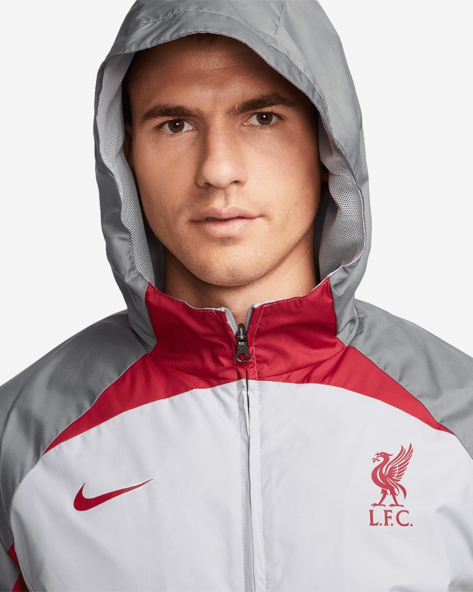 NIKE LIVERPOOL FC LFC AWF FOOTBALL good MEN HOODED FULL ZIP JACKET DM2892-652 SIZE XL