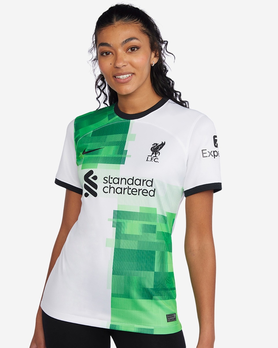 Ladies liverpool away shirt on sale