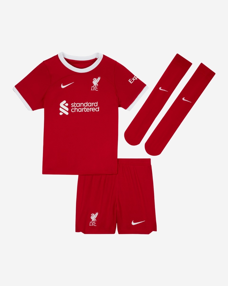 LFC Nike Little Kids Kit 23/24 | Liverpool Kids Home Kit | Liverpool FC ...