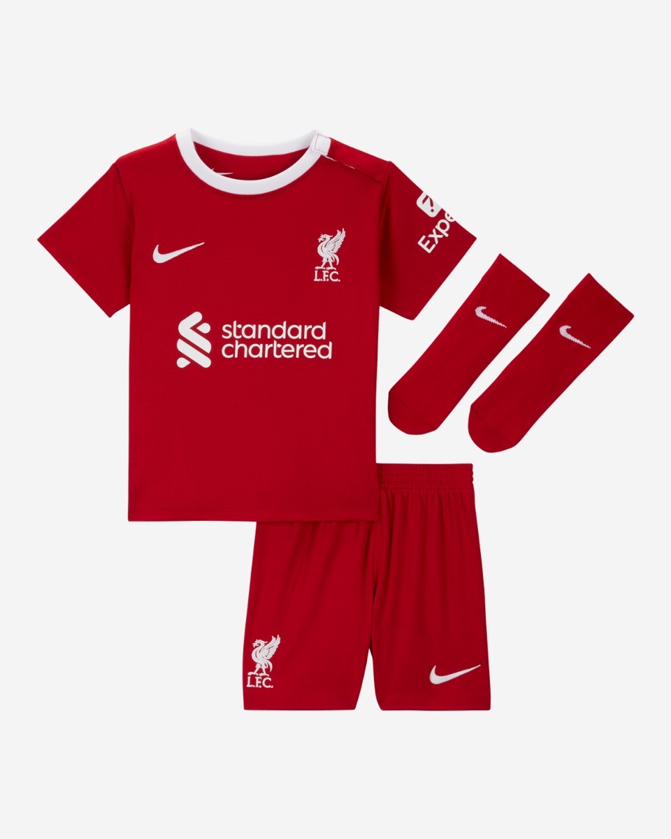 LFC 乳児用ホームキット 23/24 | 幼児用リバプールキット| Liverpool FC オフィシャルストア