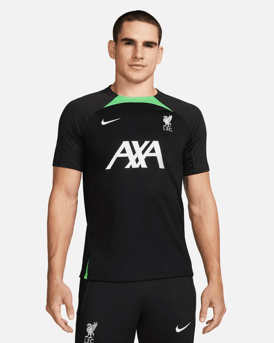 Liverpool black training top on sale