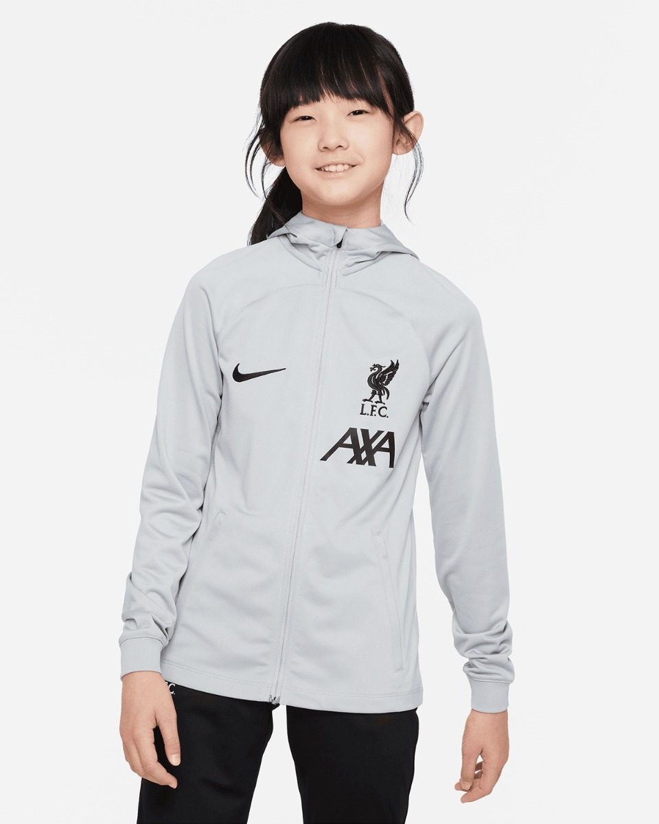 LFC Nike Youth 23 24 Strike Training Tracksuit Grey