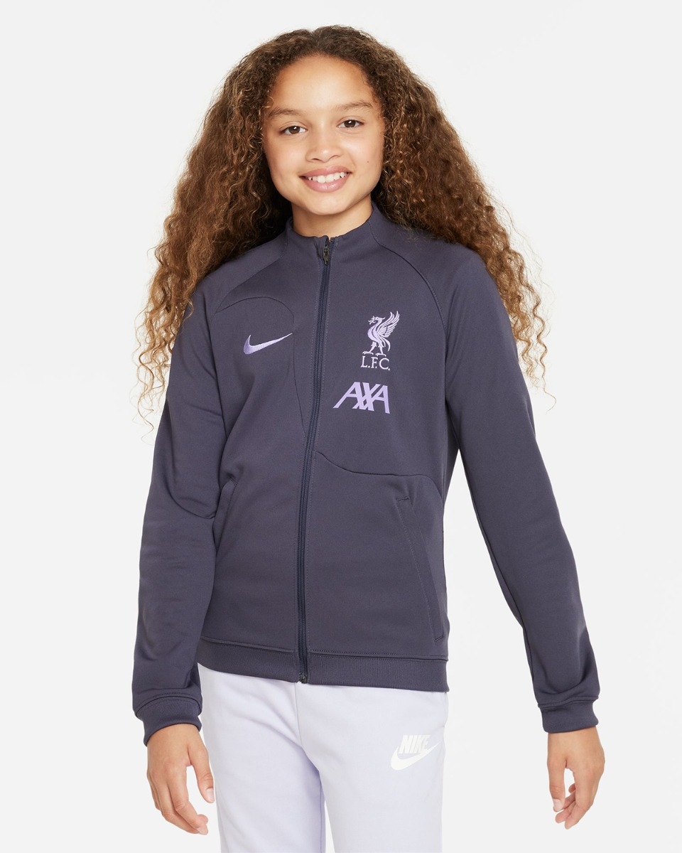 LFC Nike Youth 23 24 Anthem Jacket Grey