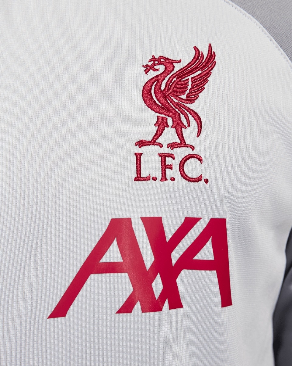 LFC Nike Mens TRG Strike Tracksuit 22-23 White-Grey