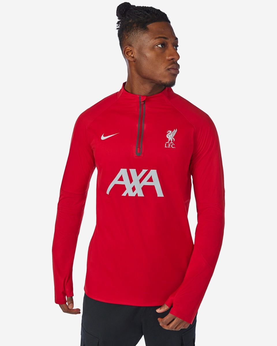 LFC Nike Mens 23 24 Strike Advance Drill Top Gym Red