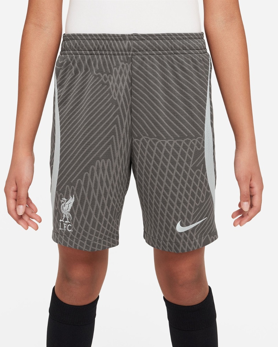 LFC Nike Youth 23 24 Strike Training Shorts Grey