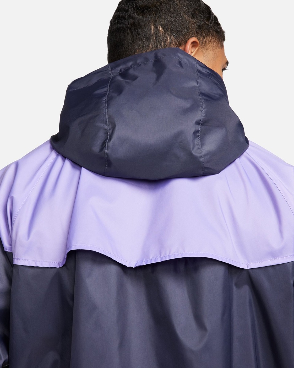Nike windrunner hooded jacket space purple store