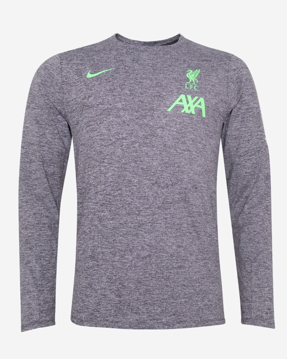 LFC Nike 23 24 Long Sleeve Element Top Grey