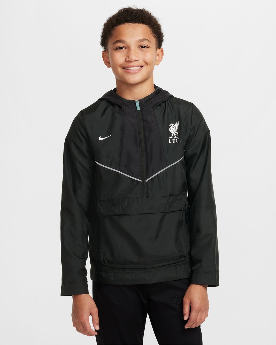 LFC Nike Juniors Anorak Windrunner Night Forest