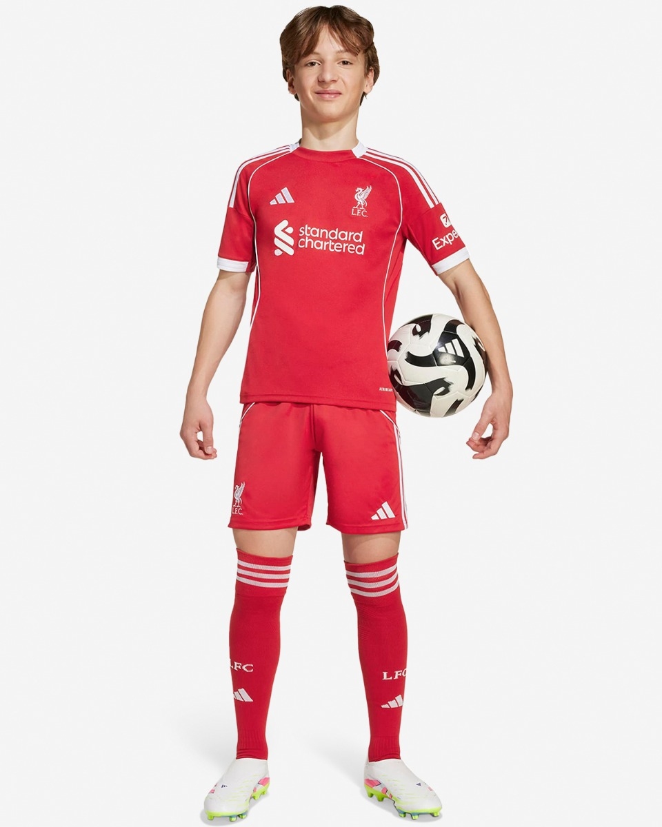 LFC adidas Youth 25/26 Home Jersey - WIRTZ -7 - Premier League