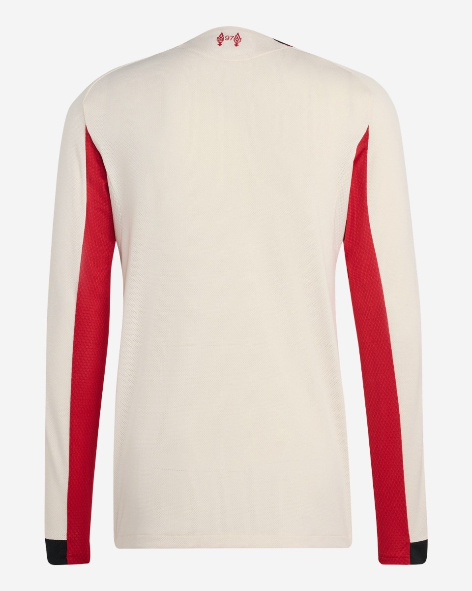 LFC Adidas メンズ 25/26 オーセンティックアウェイロングスリーブジャージ