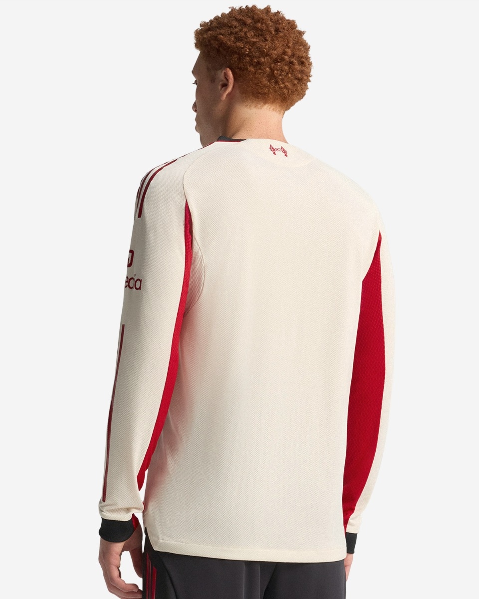 LFC Adidas メンズ 25/26 オーセンティックアウェイロングスリーブジャージ