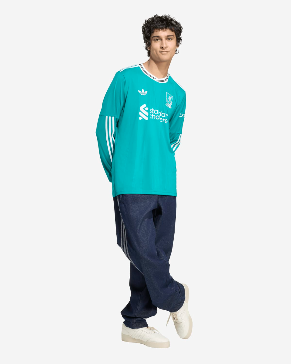 LFC adidas Mens 25/26 Third Long Sleeve Jersey