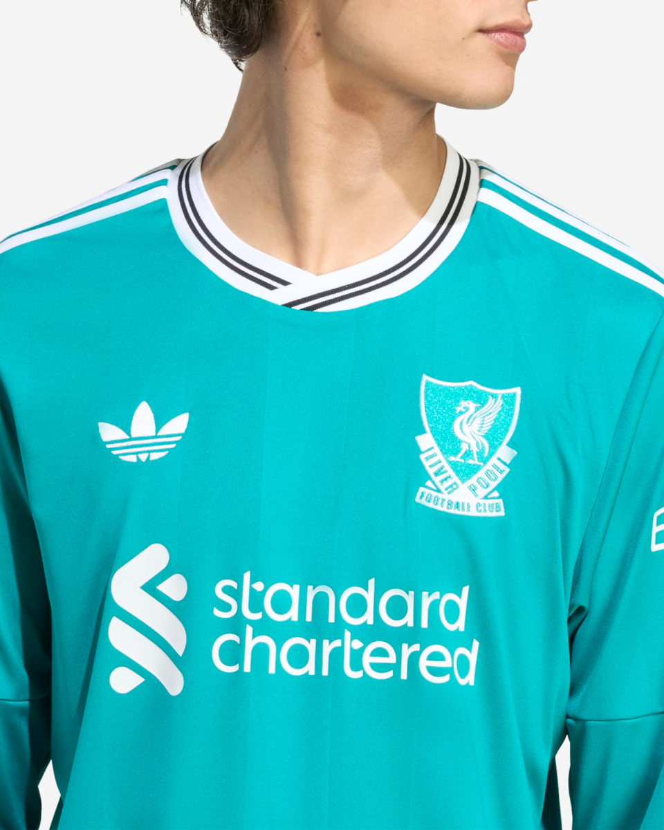 LFC adidas Mens 25/26 Third Long Sleeve Jersey
