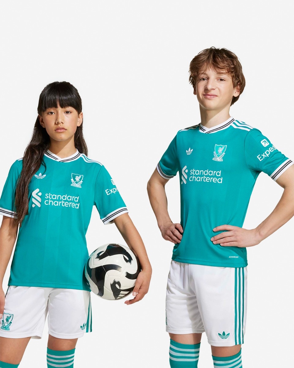 LFC adidas Youth 25/26 Home Jersey