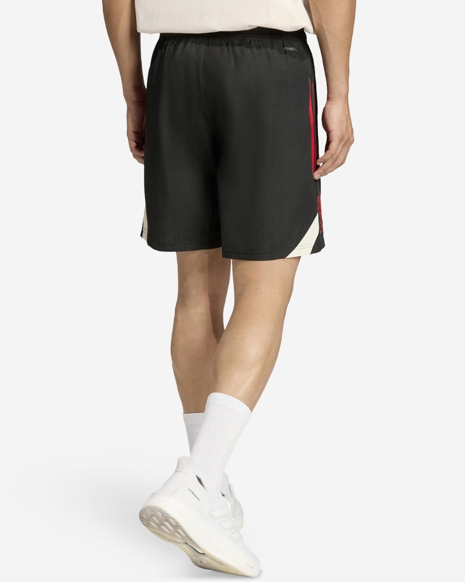 LFC adidas Mens 25/26 Domestic Downtime Shorts Black