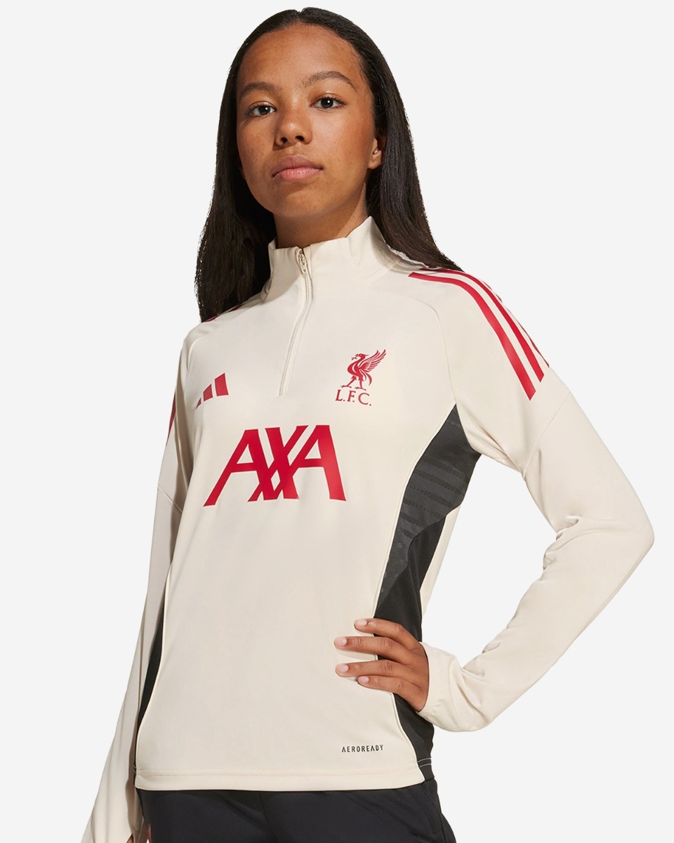 LFC adidas Youth 25/26 Domestic Training Top White