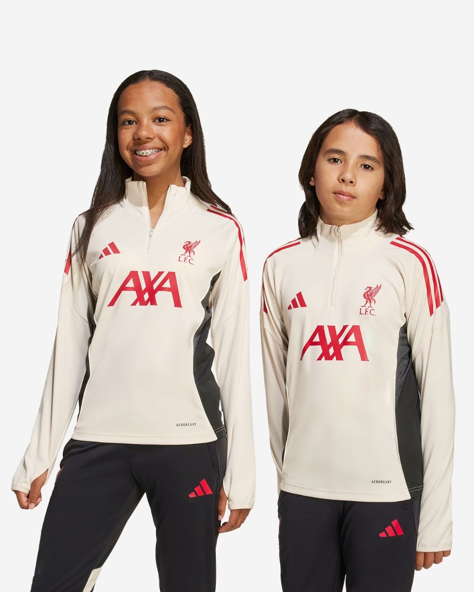 LFC adidas Youth 25/26 Domestic Training Top White