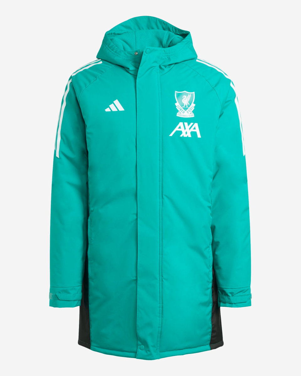 LFC adidas Mens 25/26 European Long Matchday Jacket