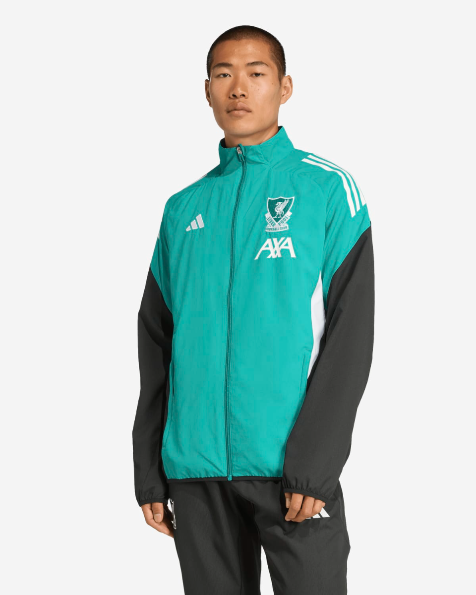 LFC adidas Mens 25/26 European Pre Match Jacket