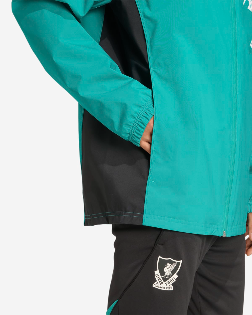 LFC adidas Mens 25/26 European Rain Jacket