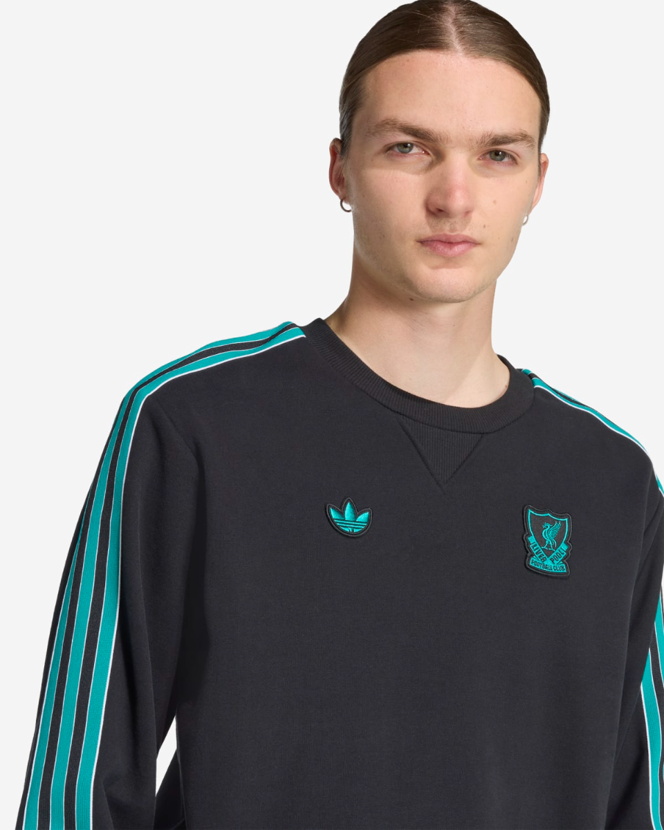 LFC adidas Mens 25/26 Icons Sweatshirt