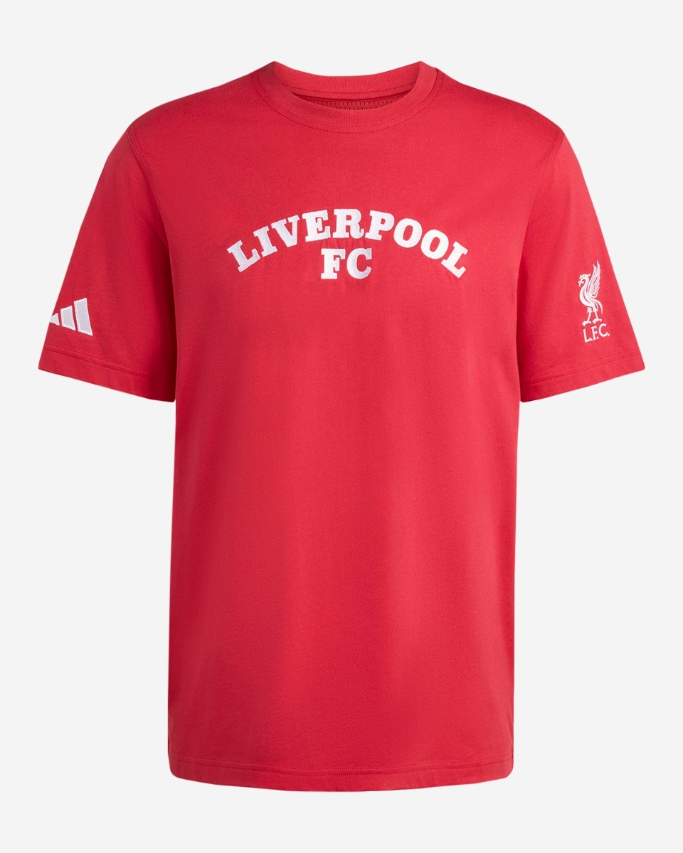 Liverpool FC シャツ レッド LFC adidas Mens 25/26 US Pack Tee Red