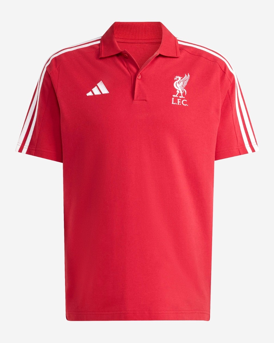 LFC Adidas メンズ 25/26 DNA ポロレッド