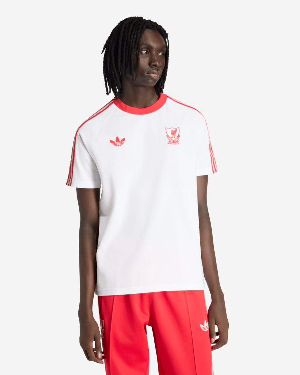 LFC adidas Originals Mens Tee White
