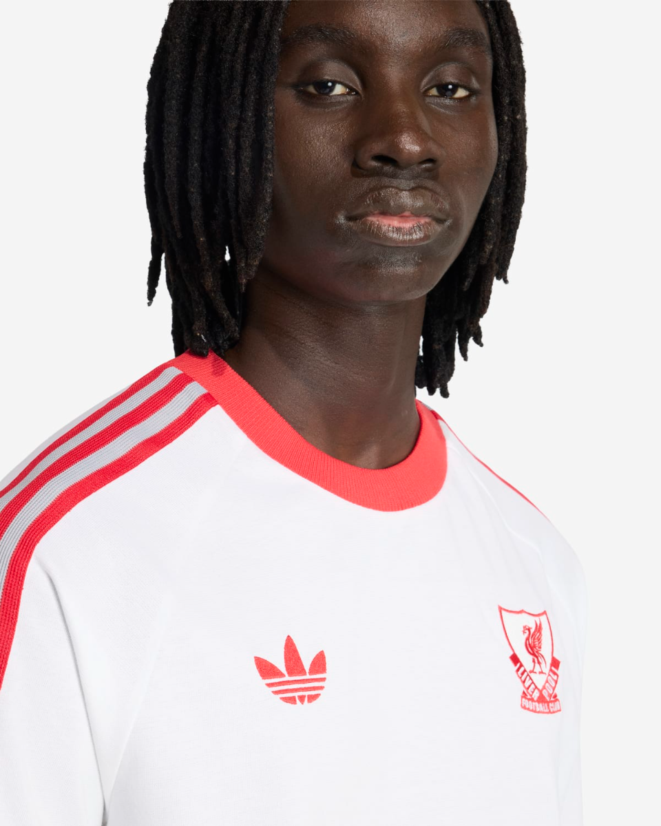 LFC adidas Originals Mens Tee White