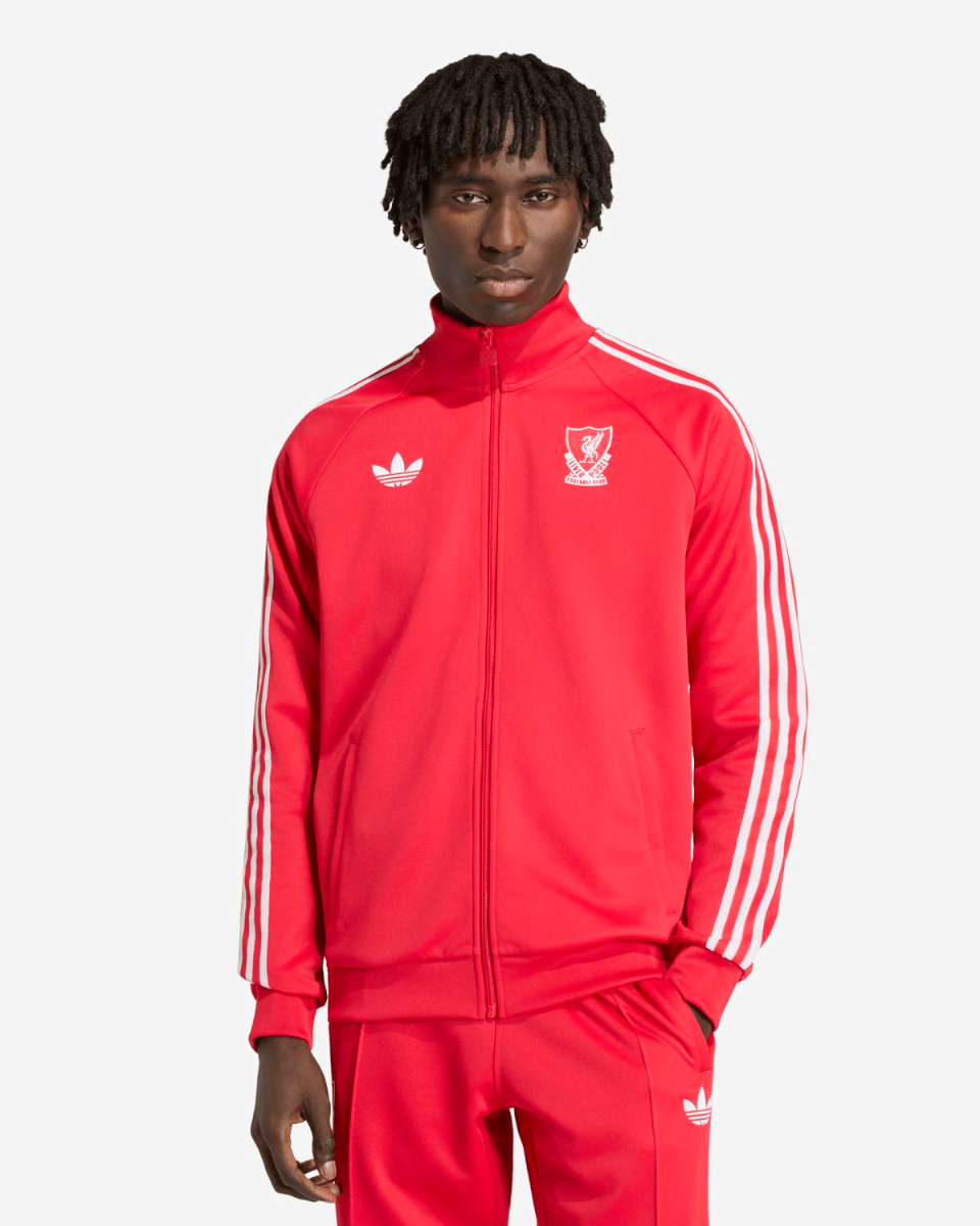 LFC adidas Originals Mens Track Top Red