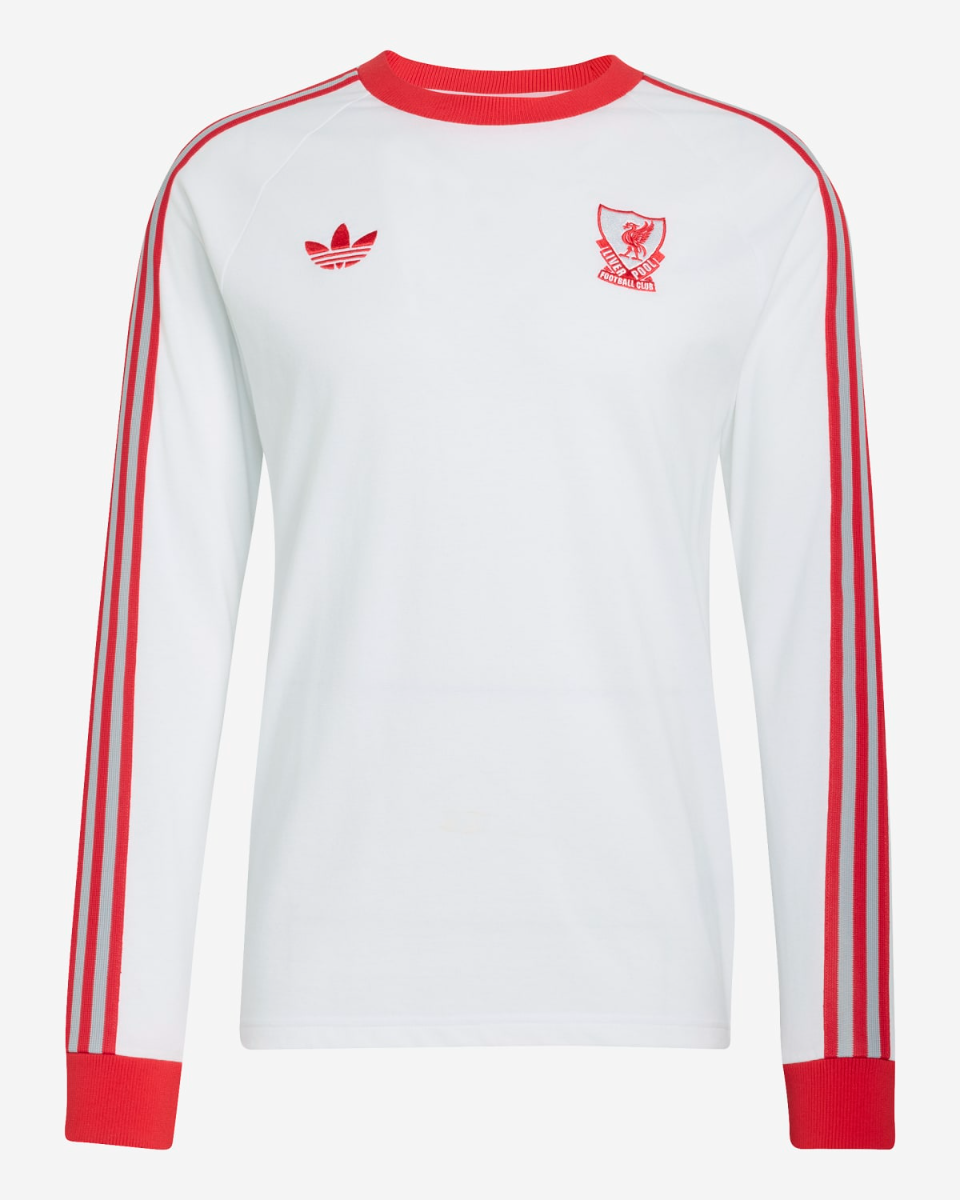 LFC adidas Originals Long Sleeve Tee White