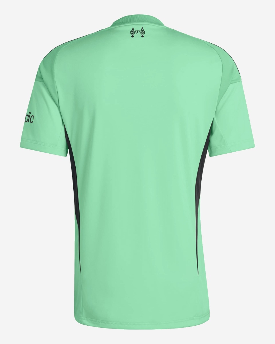 LFC Adidas メンズ 25/26 ホームショートスリーブゴールキーパージャージー