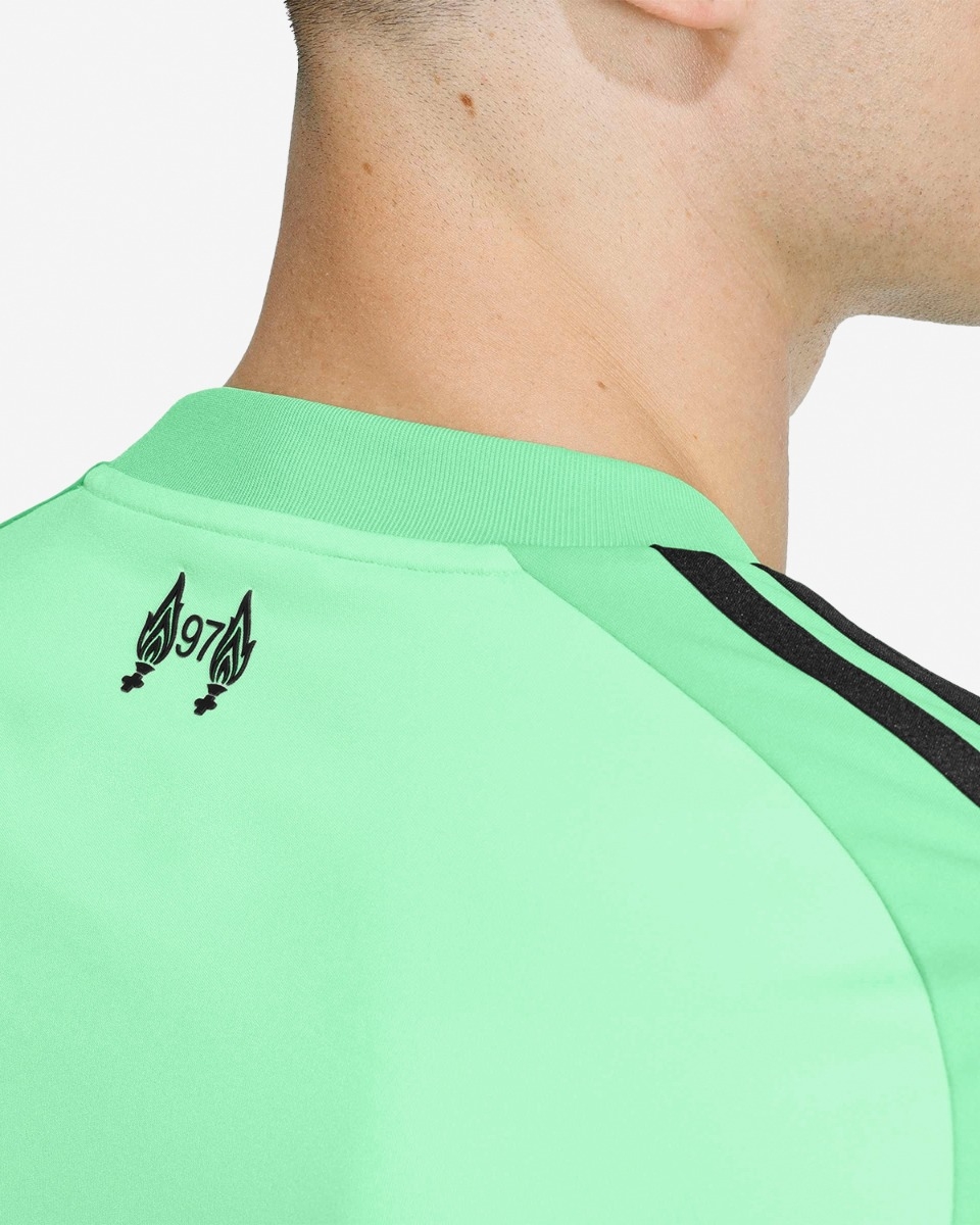 LFC Adidas メンズ 25/26 ホームショートスリーブゴールキーパージャージー