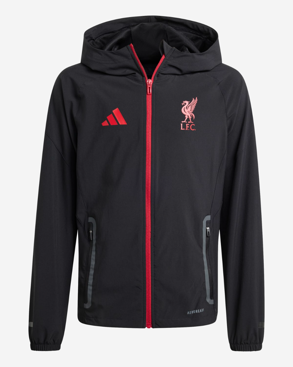 LFC adidas Youth 25/26 Vis Tech Travel Jacket