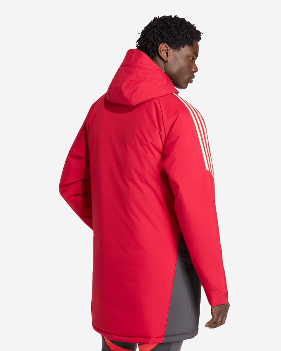 LFC adidas Mens 25/26 Long Match-Day Jacket Red