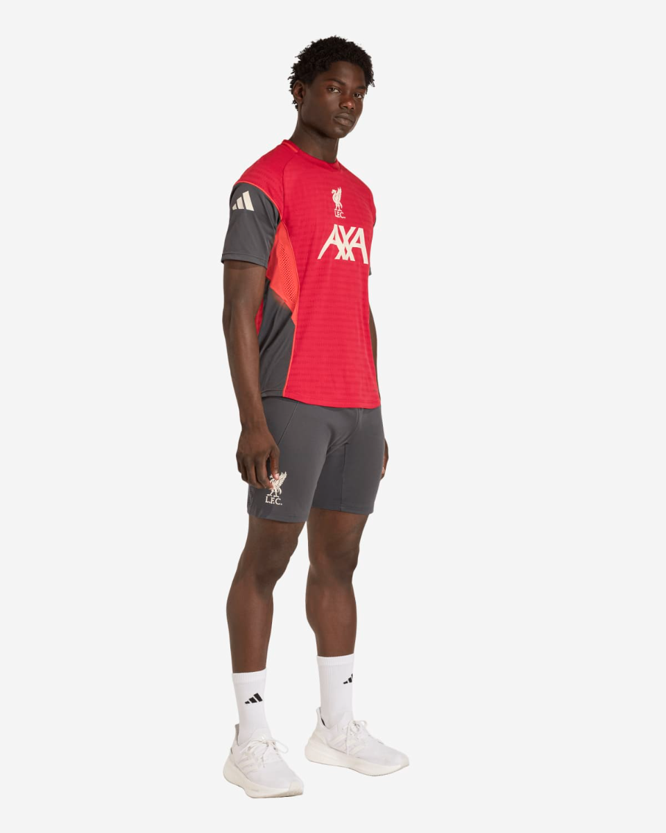 LFC adidas Mens 25/26 Short Sleeve Pro Top Red